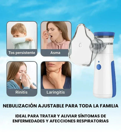 AirEase™ Nebulizador Portátil - Respira mejor en cualquier lugar - GoMart!