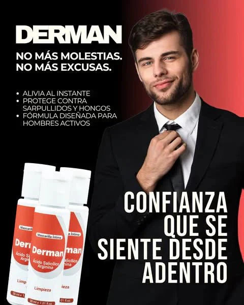 DERMAN ÍNTIMO - El tratamiento masculino que va al grano: eficaz, seguro y discreto - GoMart!